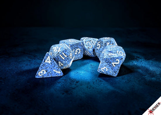 Chessex Dice Speckled Ocean Stone Polyhedral 7 Die Set