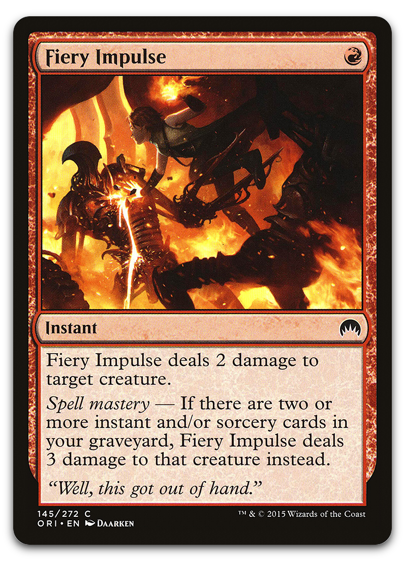 Fiery Impulse (Magic Origins)