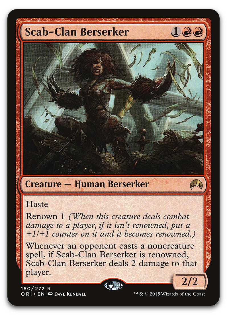Scab-Clan Berserker (Magic Origins)