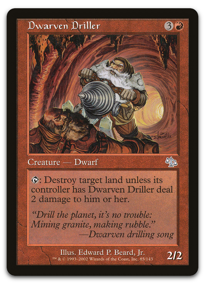 Dwarven Driller (Judgment)