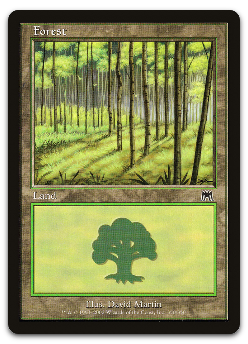 Forest (350) (Onslaught)