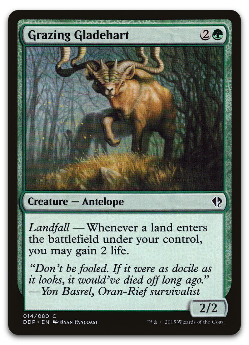 Grazing Gladehart (Duel Decks: Zendikar vs. Eldrazi)