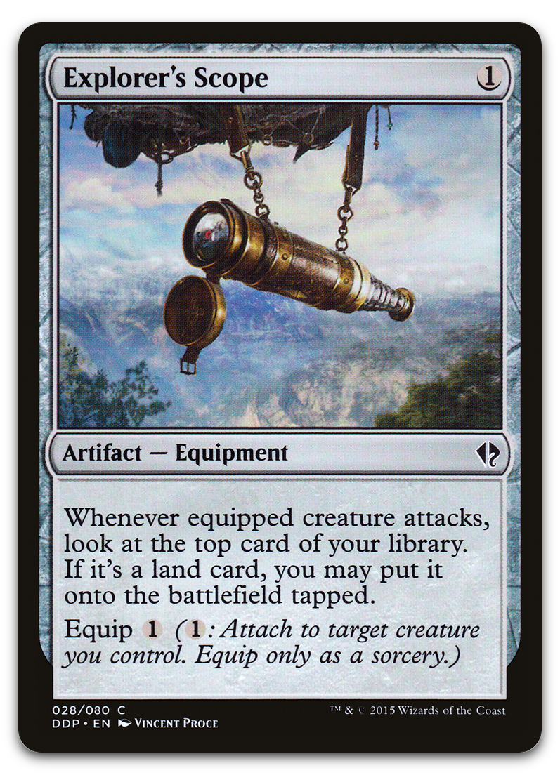 Explorer's Scope (Duel Decks: Zendikar vs. Eldrazi)