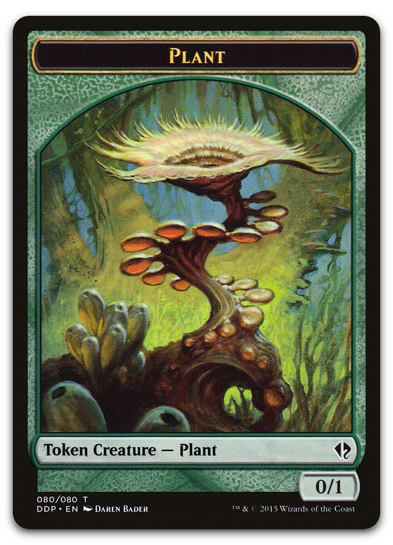 Plant Token (Duel Decks: Zendikar vs. Eldrazi)
