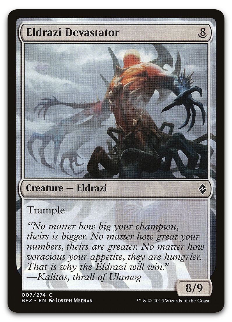 Eldrazi Devastator (Battle for Zendikar)