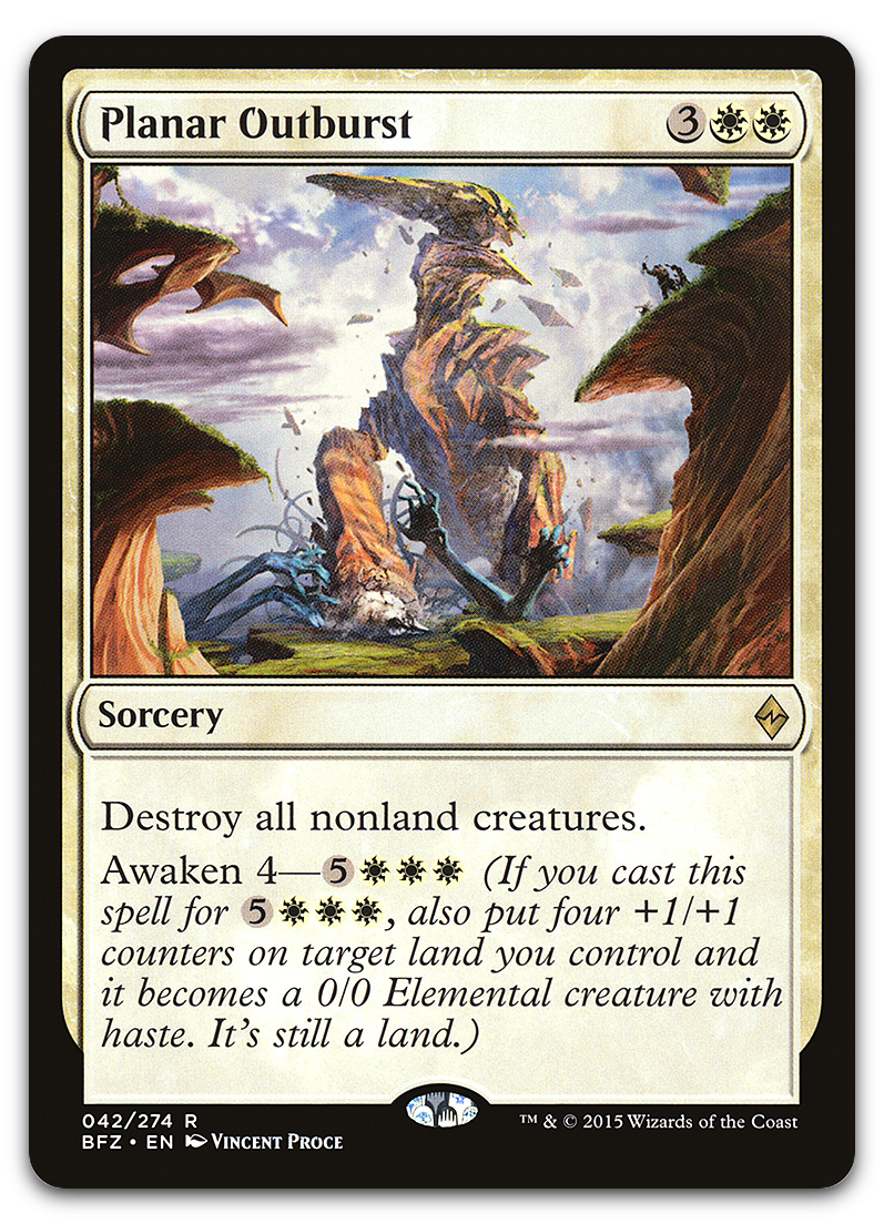 Planar Outburst (Battle for Zendikar)