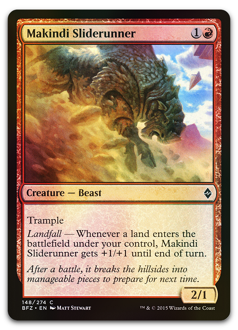 Makindi Sliderunner (Battle for Zendikar)