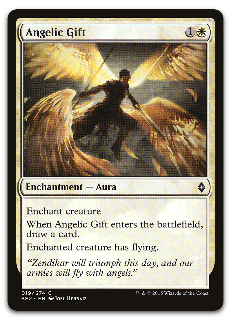Angelic Gift (Battle for Zendikar)