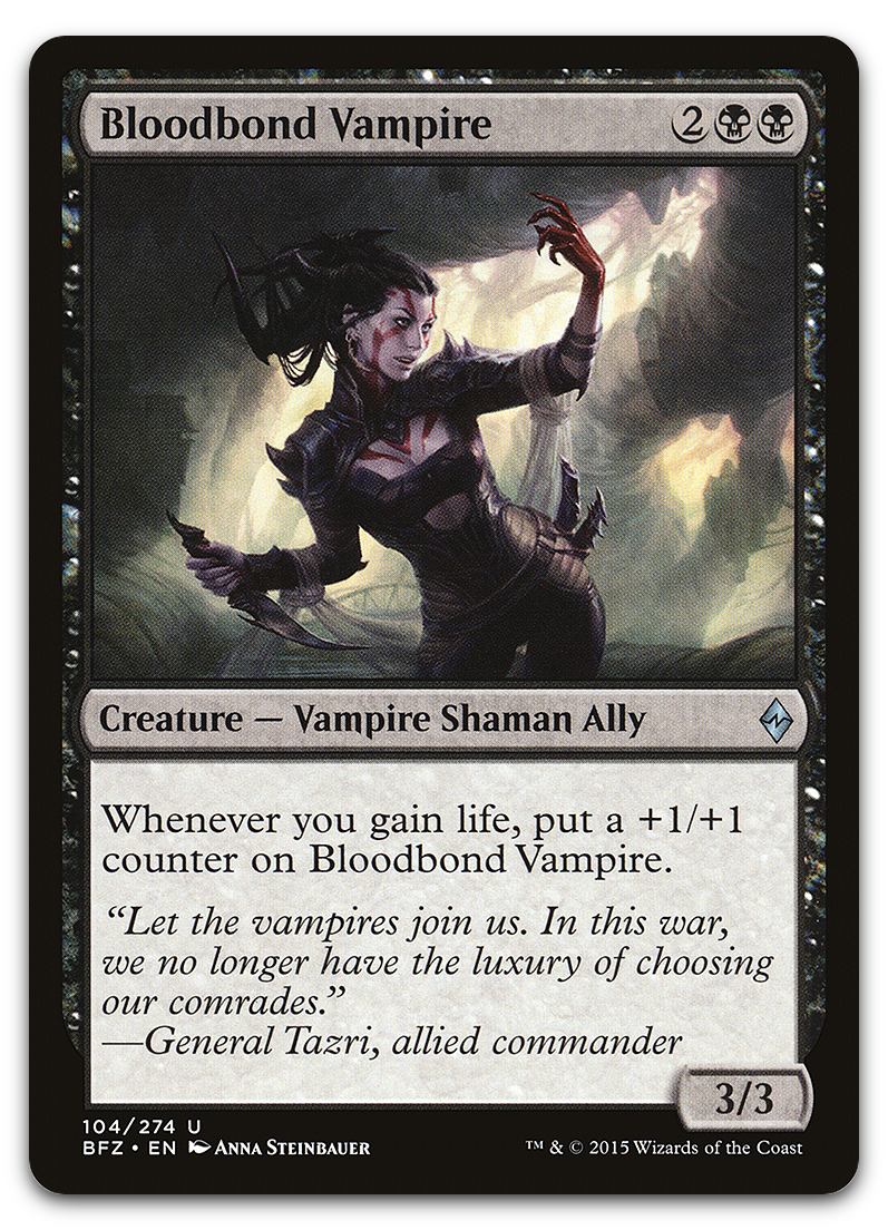 Bloodbond Vampire (Battle for Zendikar)