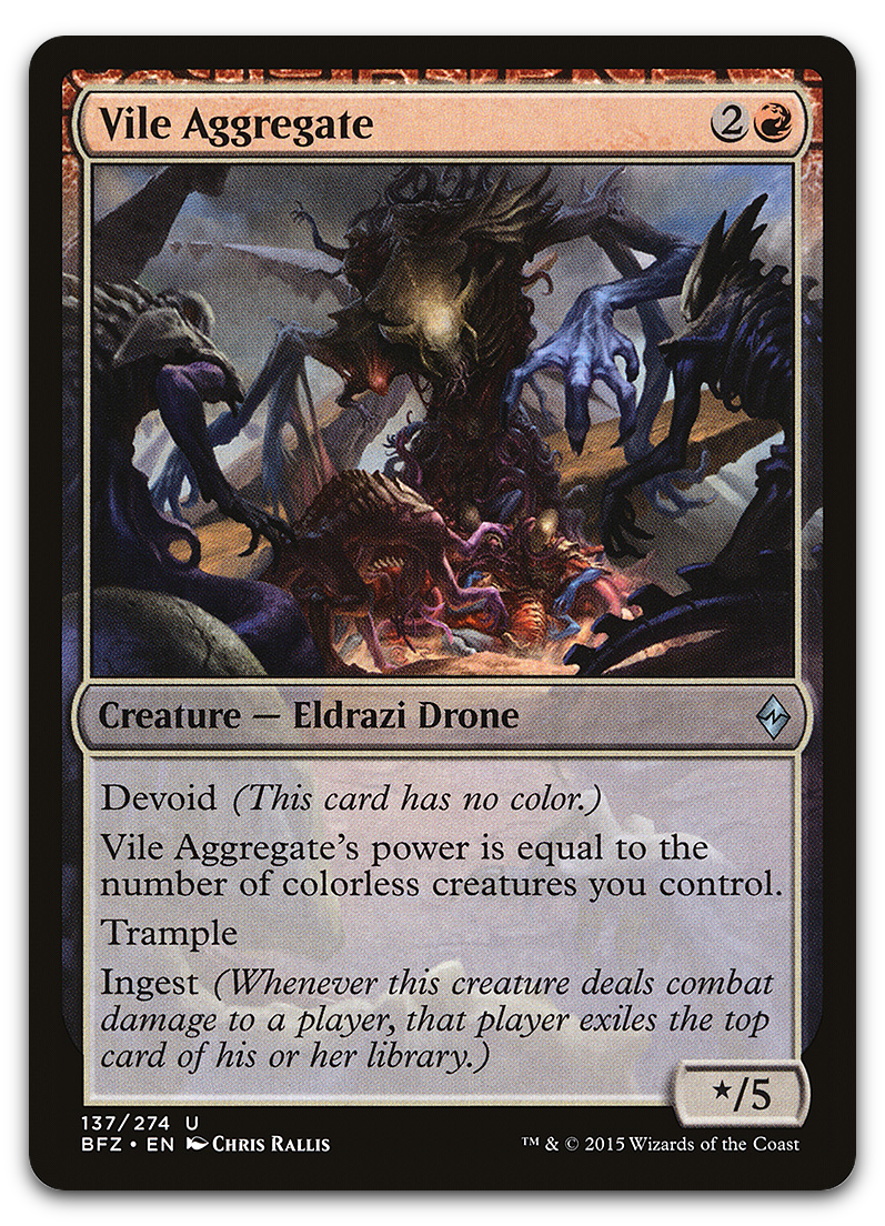 Vile Aggregate (Battle for Zendikar)
