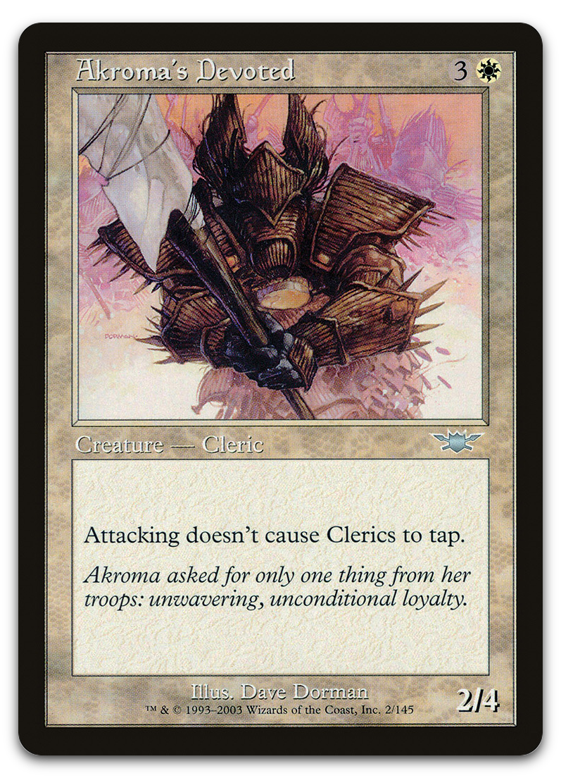 Akroma's Devoted (Legions)