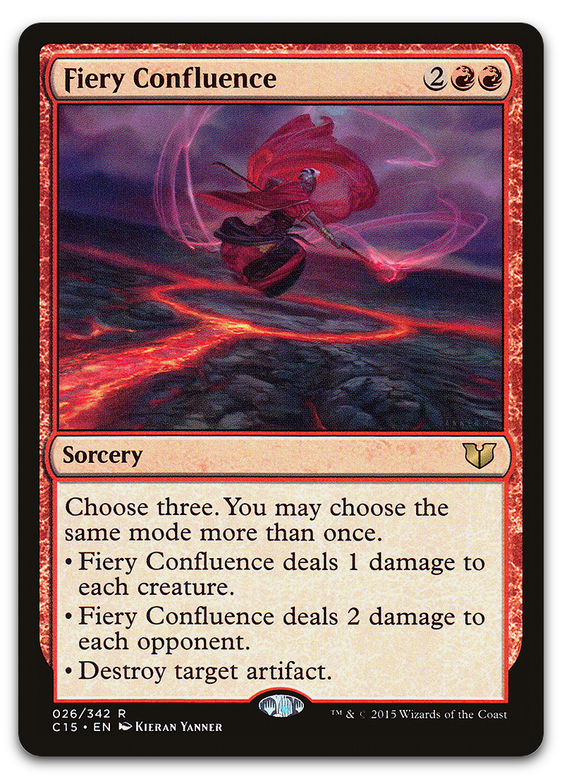 Fiery Confluence (Commander 2015)