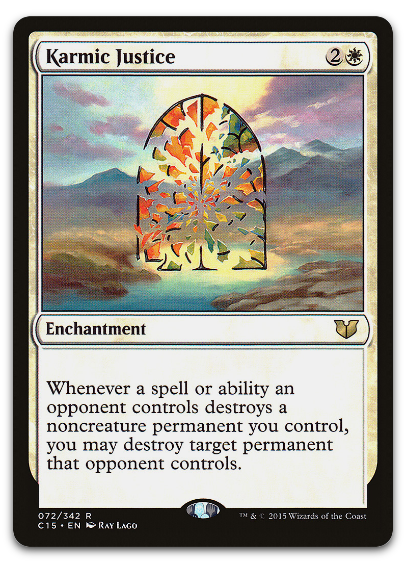 Karmic Justice (Commander 2015)