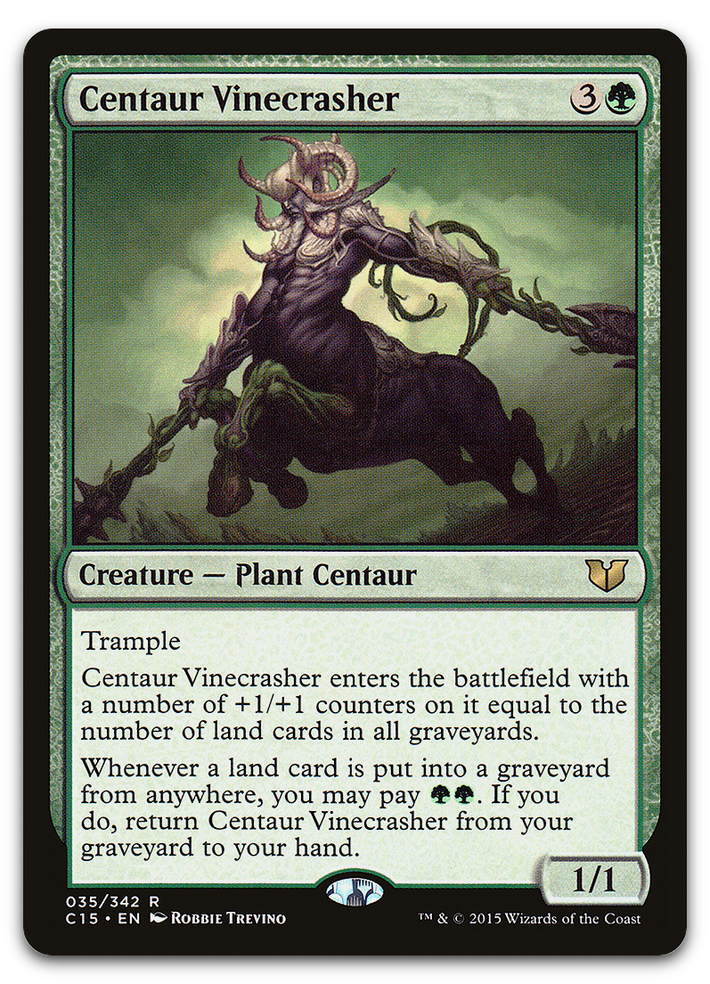 Centaur Vinecrasher (Commander 2015)