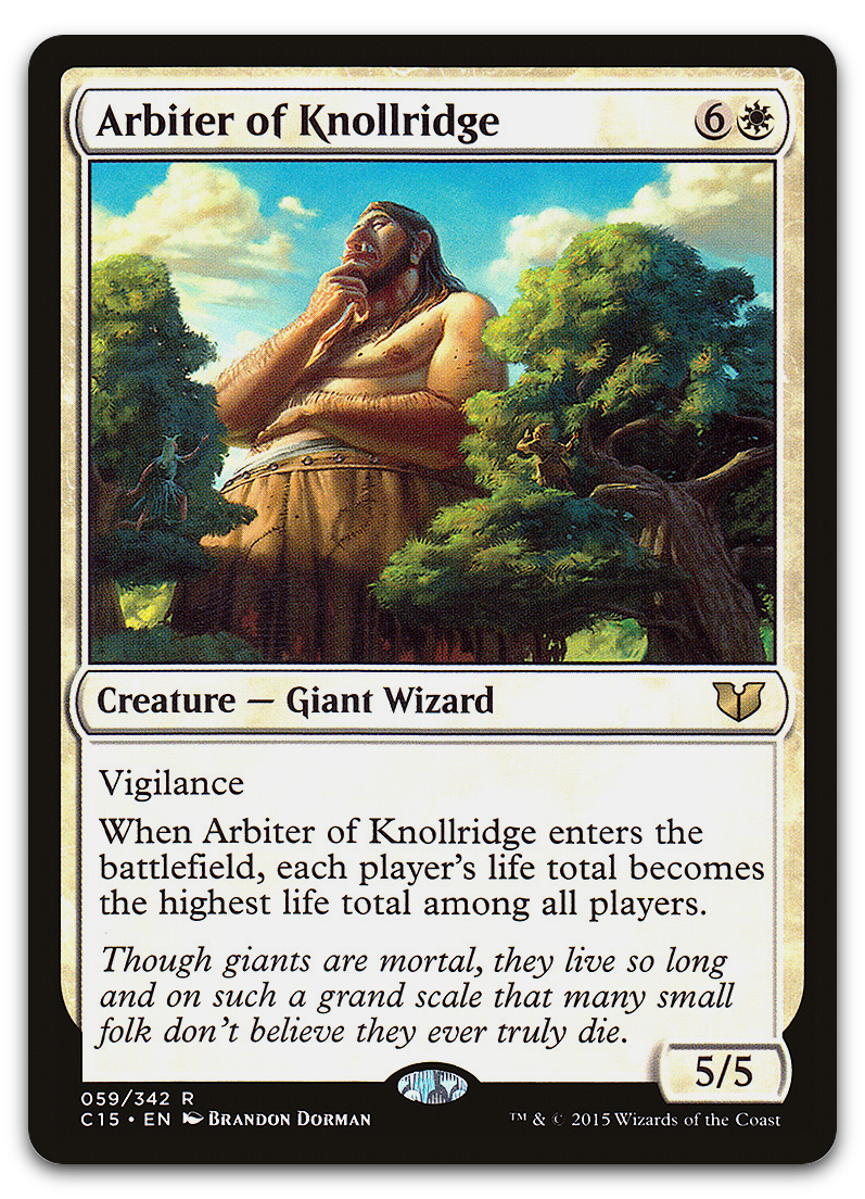 Arbiter of Knollridge (Commander 2015)