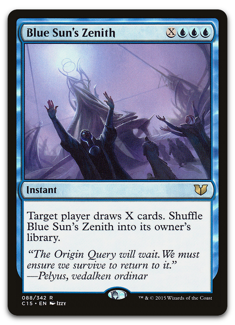 Blue Sun's Zenith (Commander 2015)