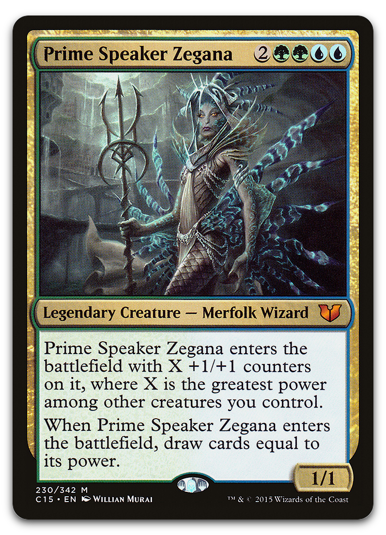 Prime Speaker Zegana (Commander 2015)