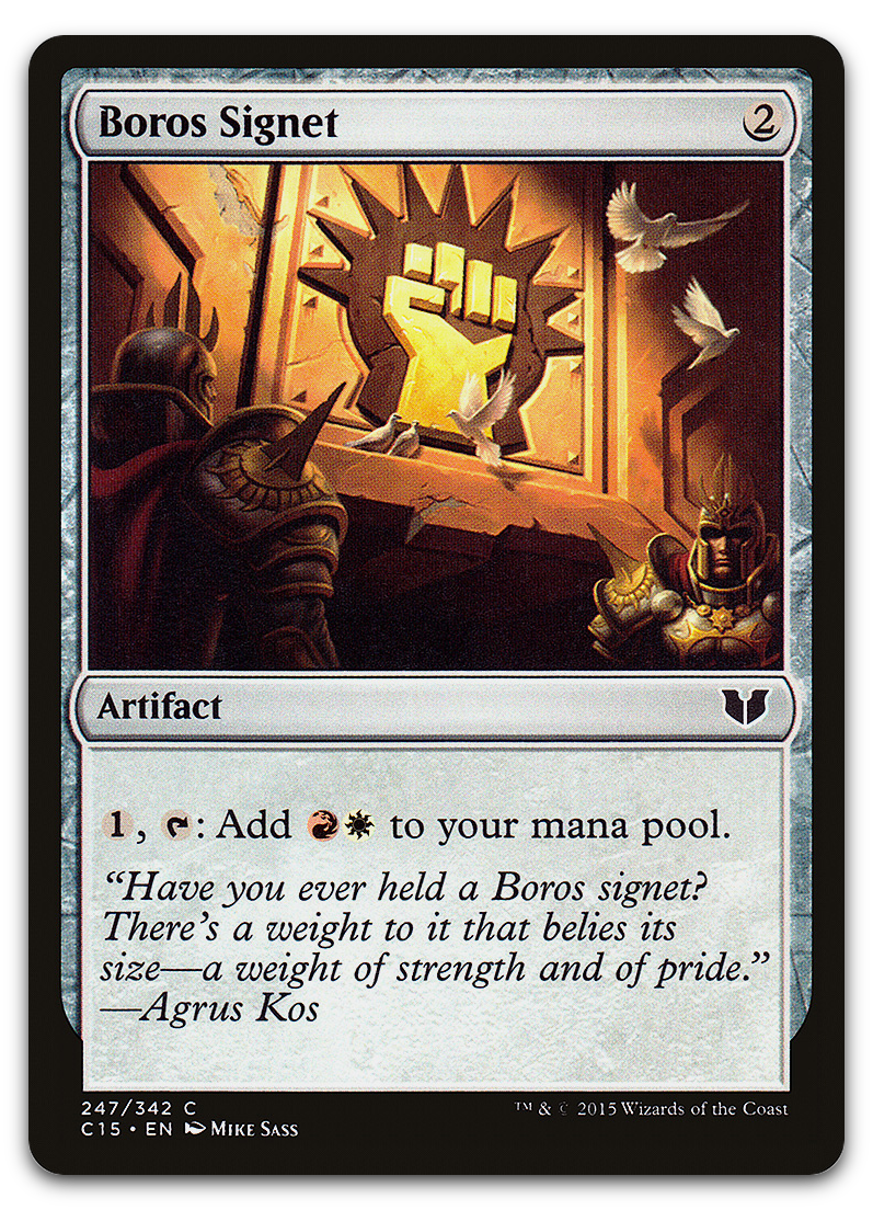 Boros Signet (Commander 2015)