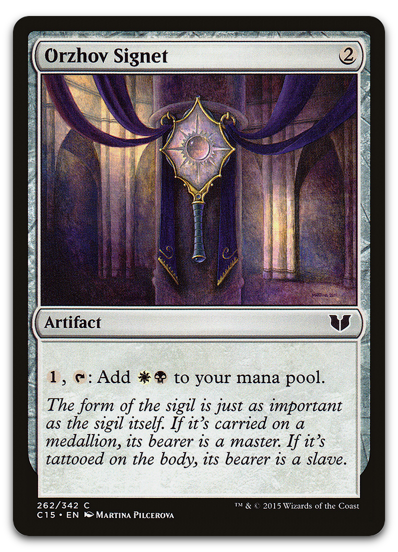 Orzhov Signet (Commander 2015)