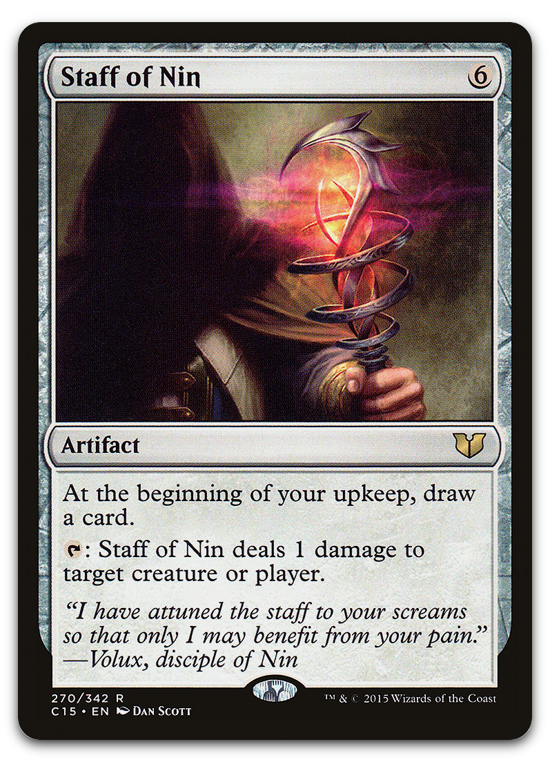 Staff of Nin (Commander 2015)