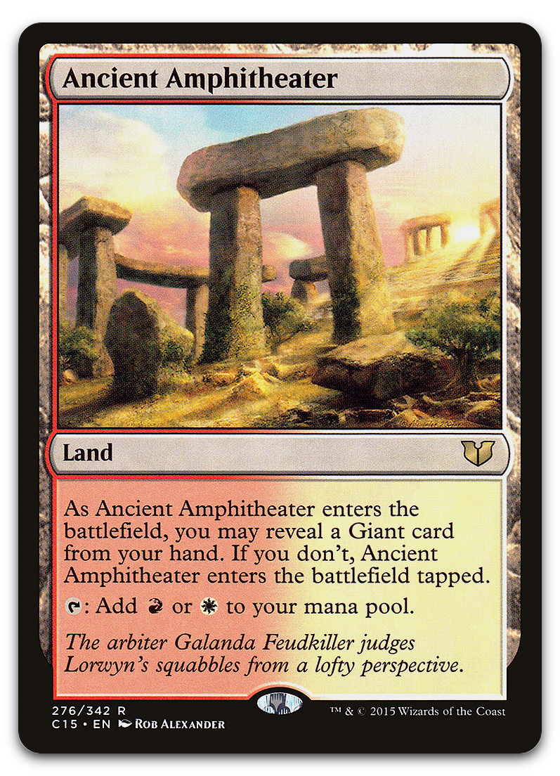 Ancient Amphitheater (Commander 2015)