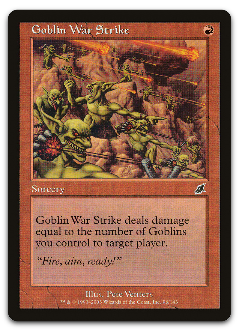 Goblin War Strike (Scourge)