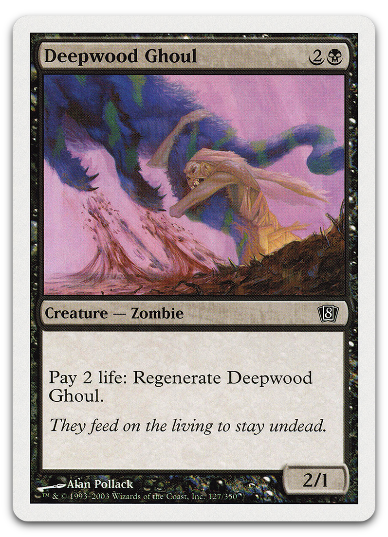 Deepwood Ghoul (8th Edition)