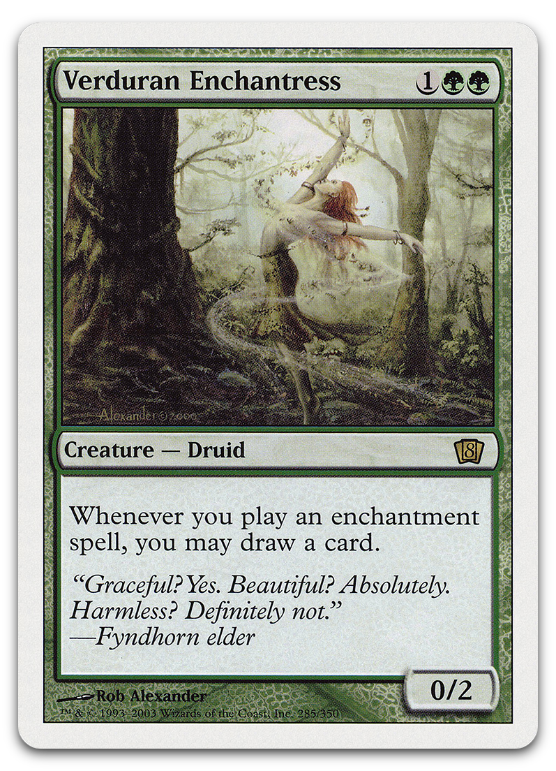 Verduran Enchantress (8th Edition)