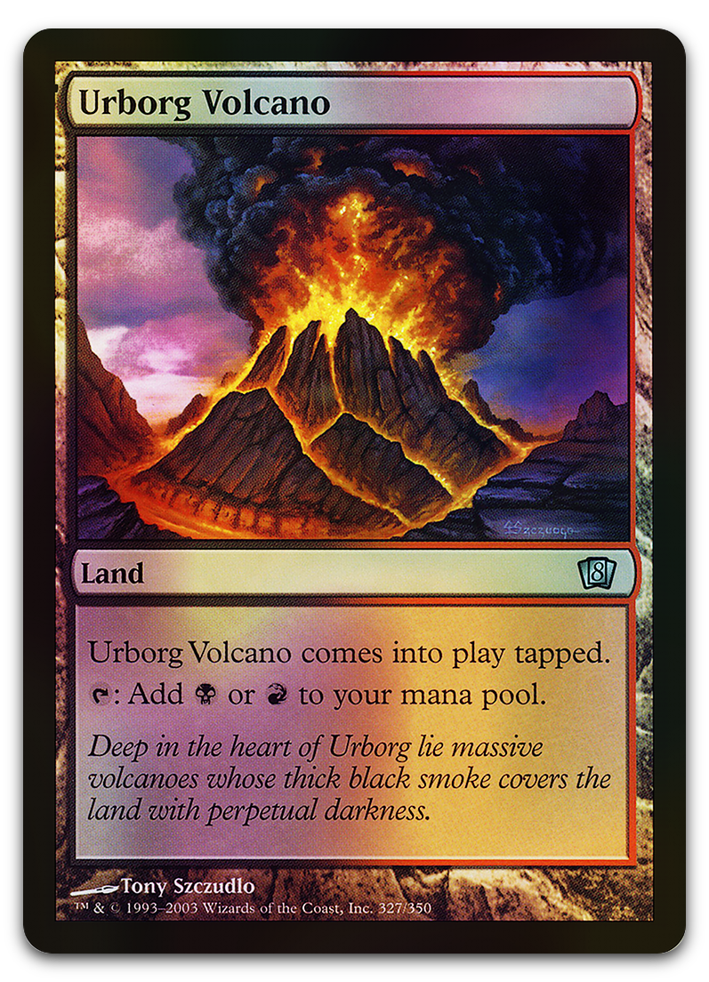 Urborg Volcano (8th Edition)