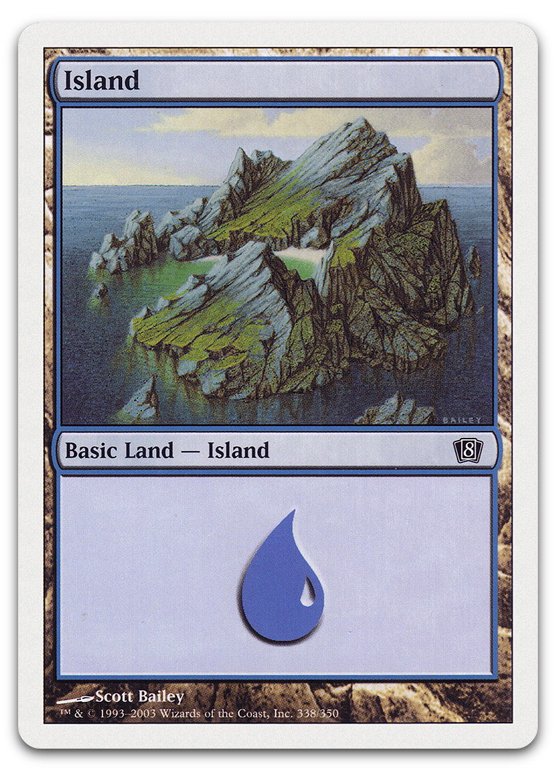 Island (338) (8th Edition)