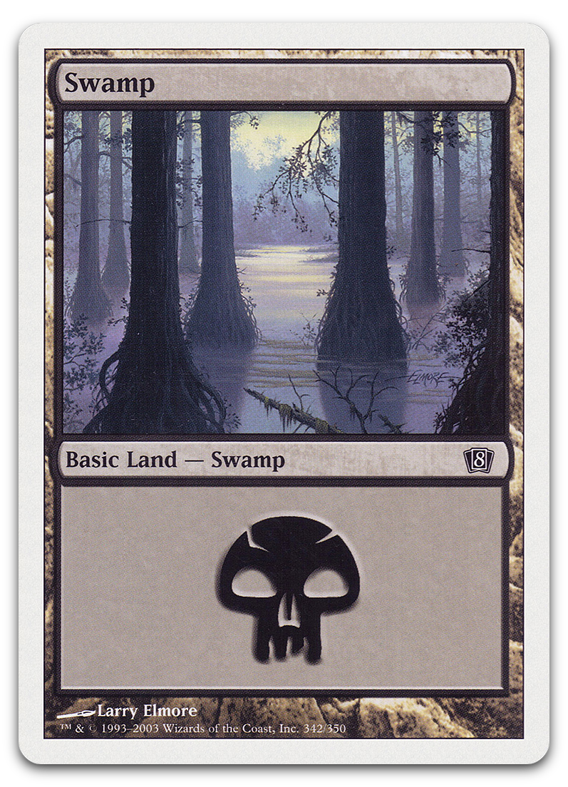 Swamp (342) (8th Edition)