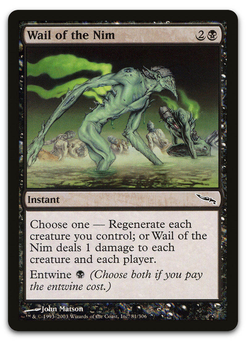 Wail of the Nim (Mirrodin)