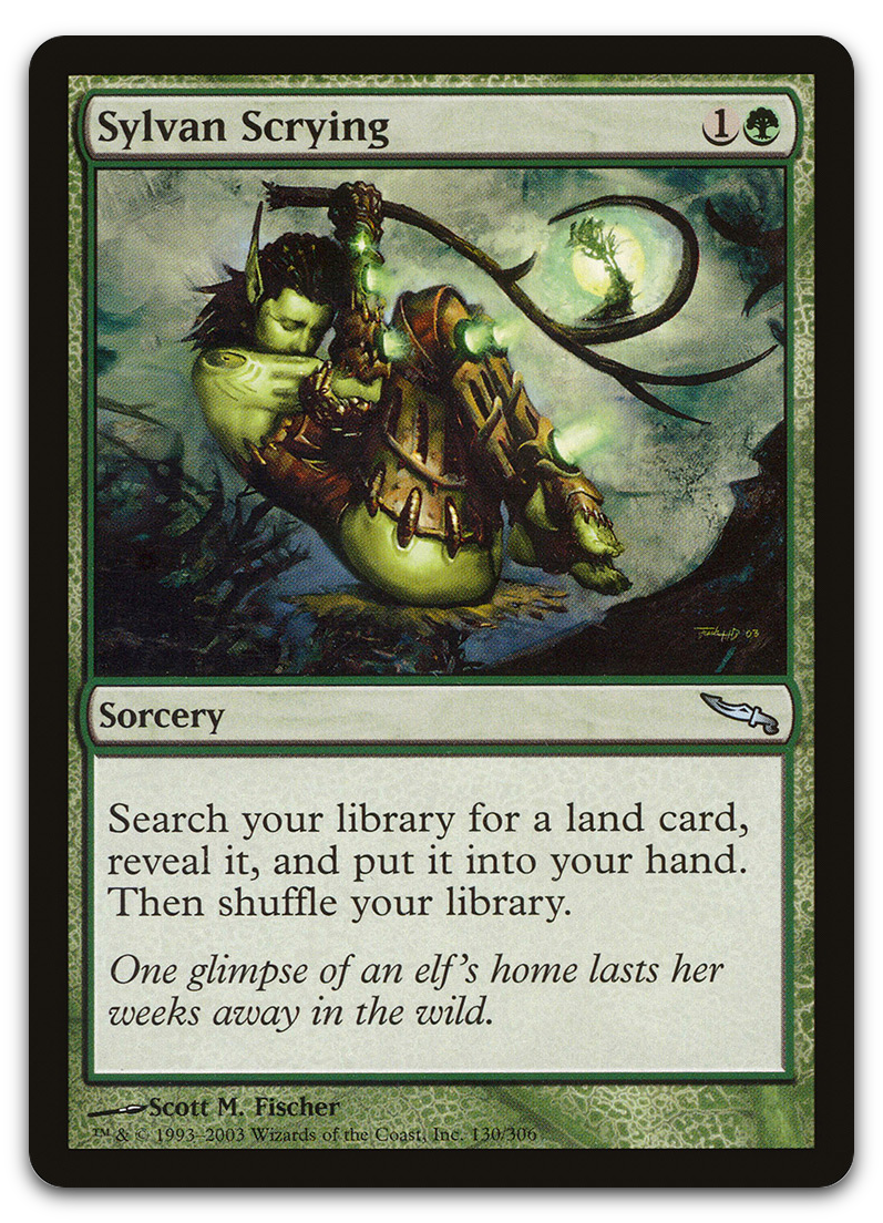 Sylvan Scrying (Mirrodin)