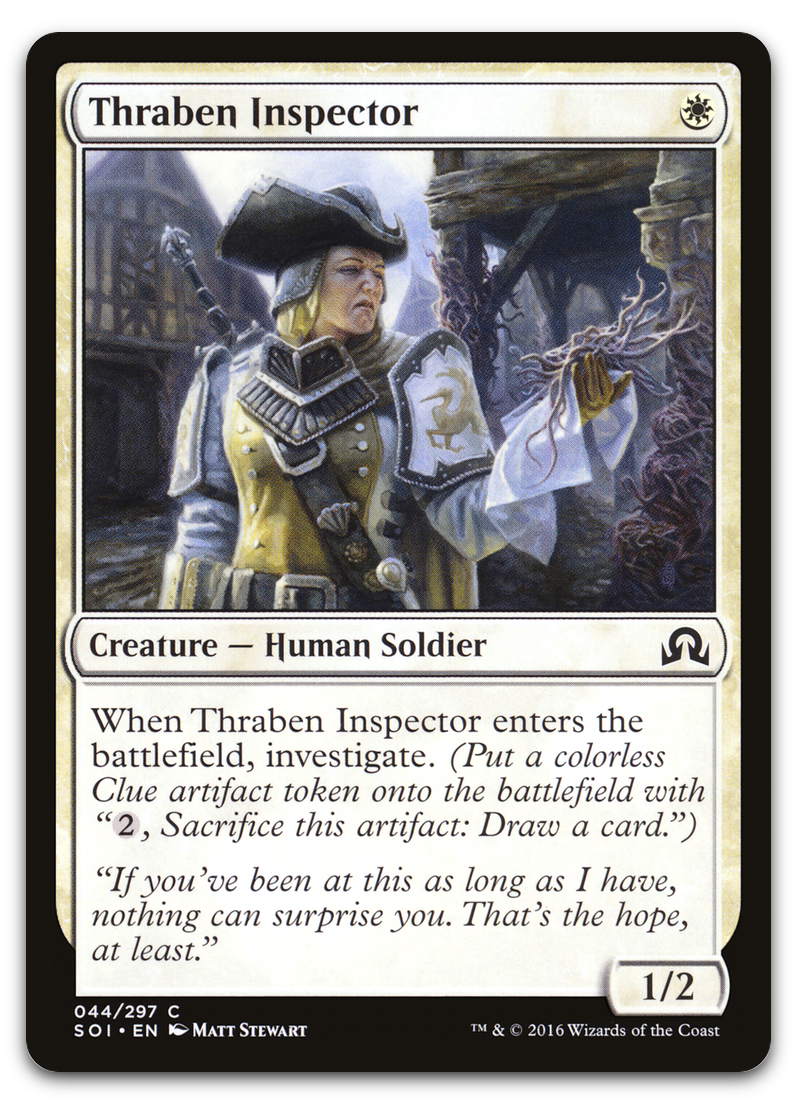 Thraben Inspector (Shadows over Innistrad)
