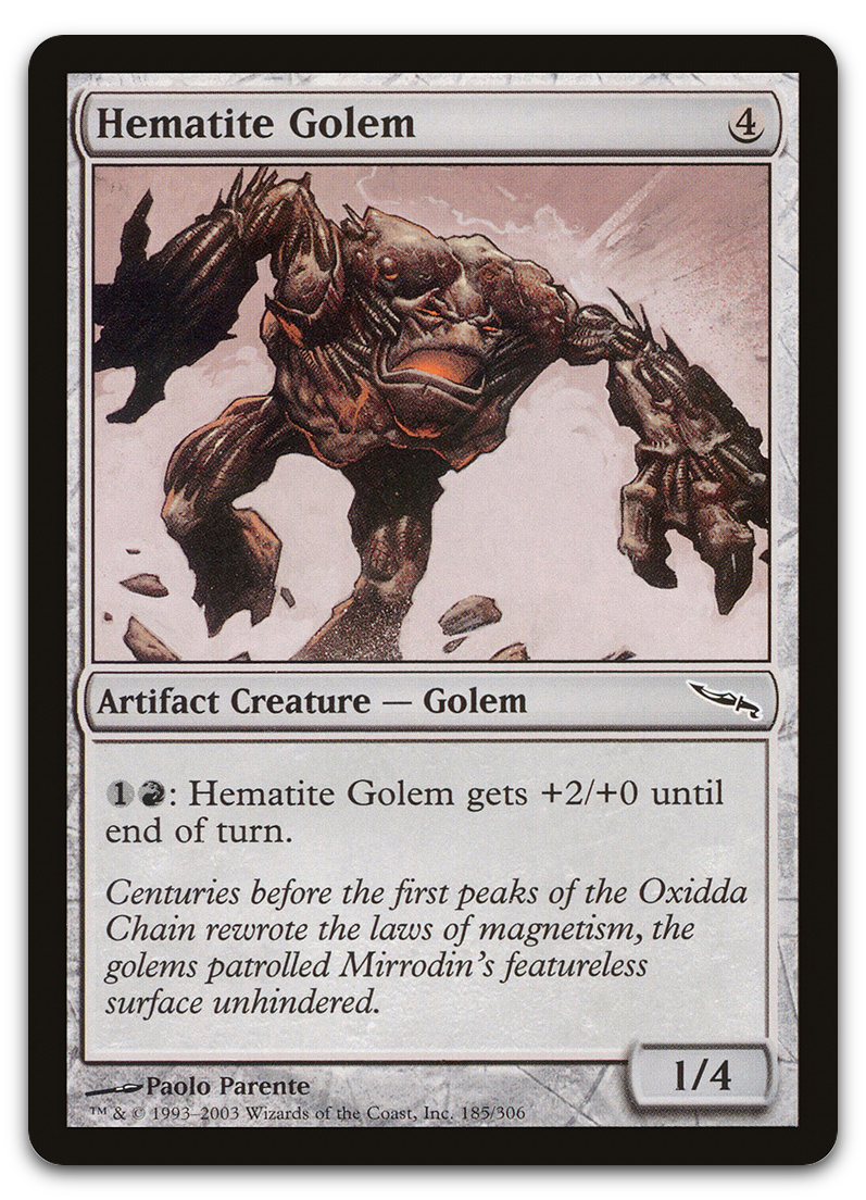 Hematite Golem (Mirrodin)