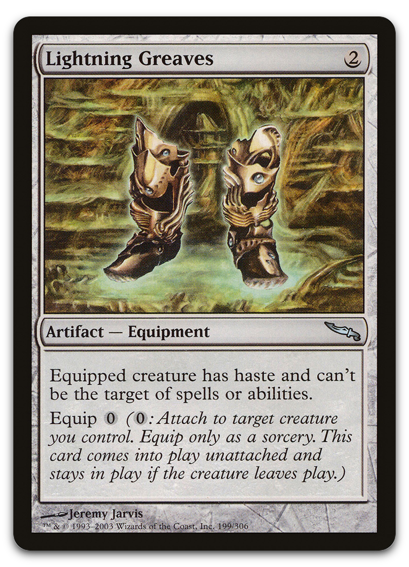 Lightning Greaves (Mirrodin)