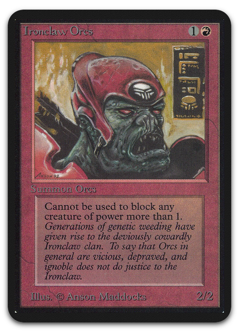 Ironclaw Orcs (Alpha Edition)