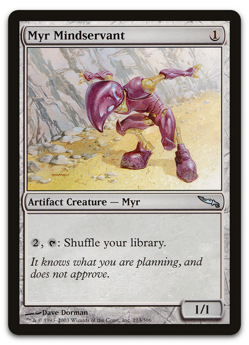 Myr Mindservant (Mirrodin)