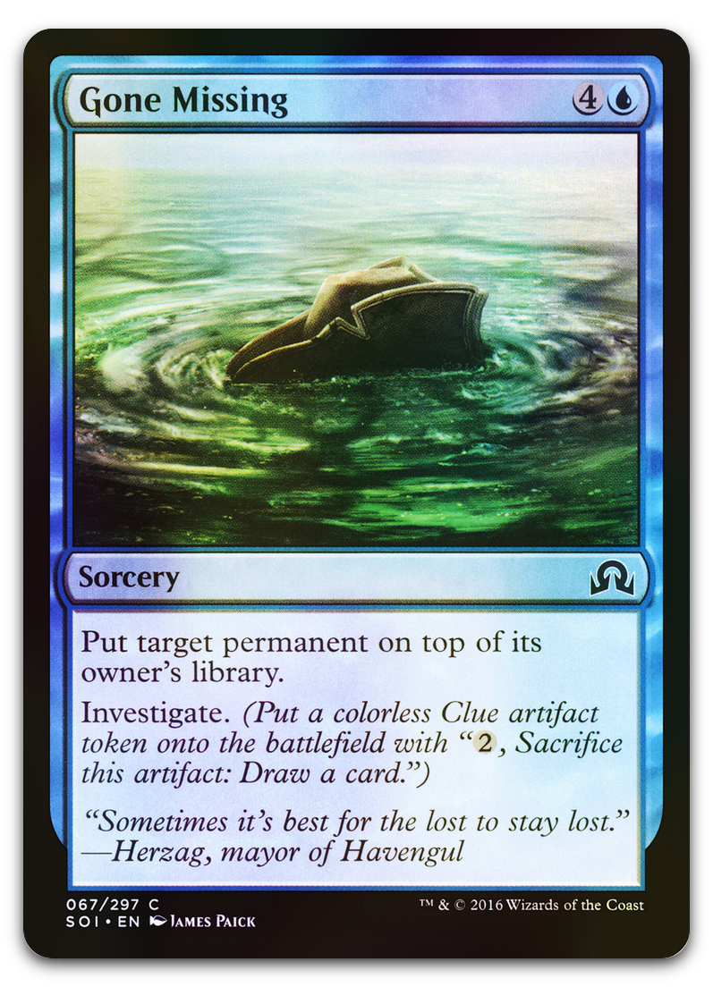 Gone Missing (Shadows over Innistrad)