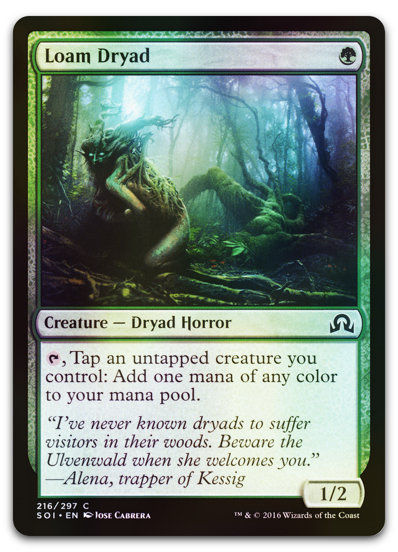 Loam Dryad (Shadows over Innistrad)