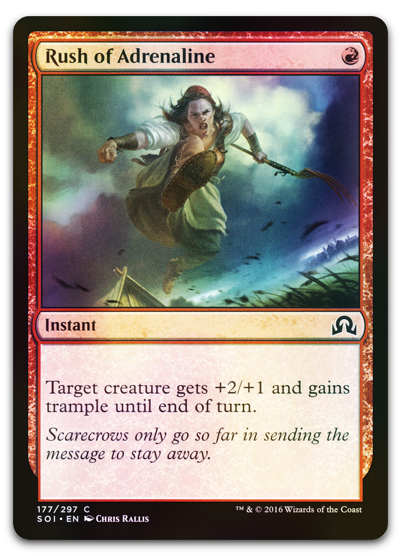 Rush of Adrenaline (Shadows over Innistrad)