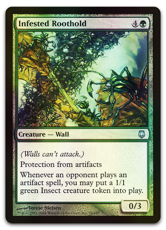 Infested Roothold (Darksteel)