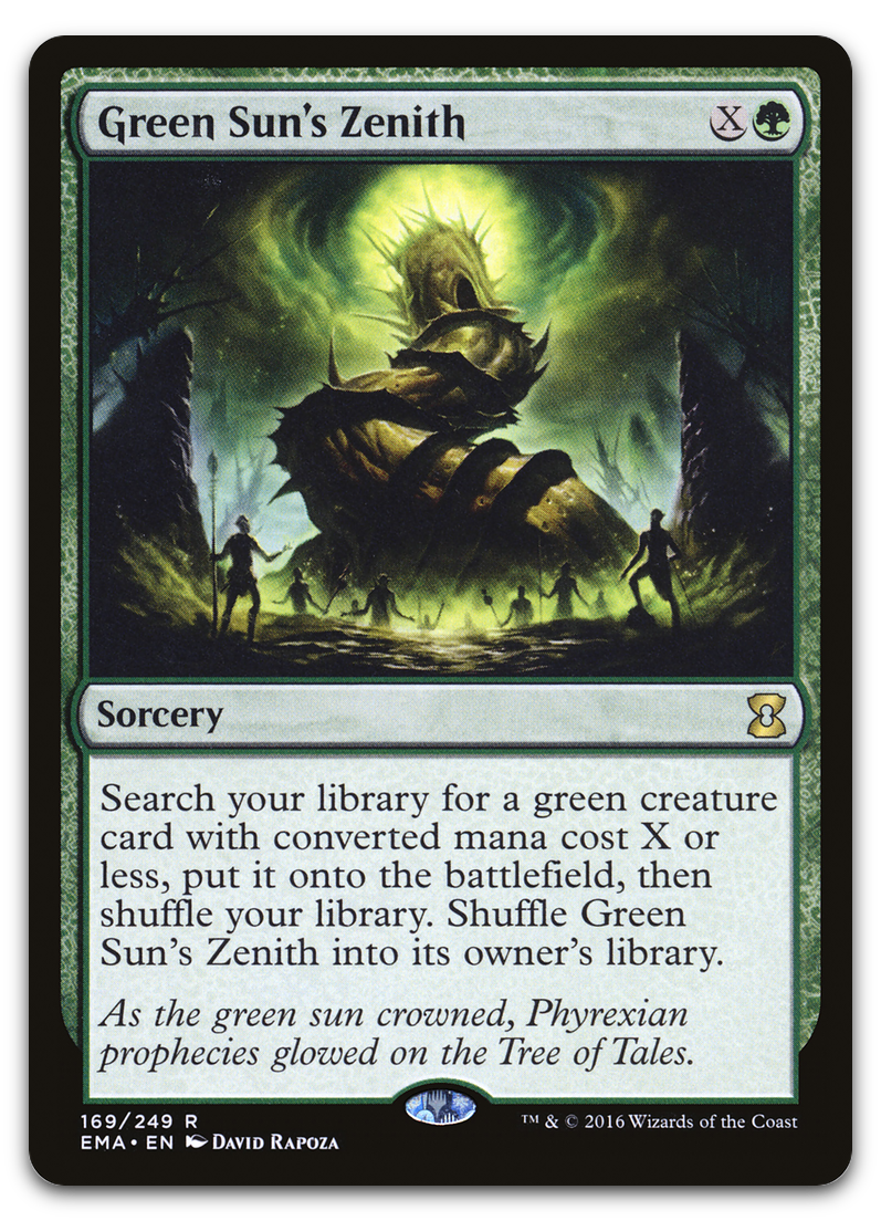 Green Sun's Zenith (Eternal Masters)