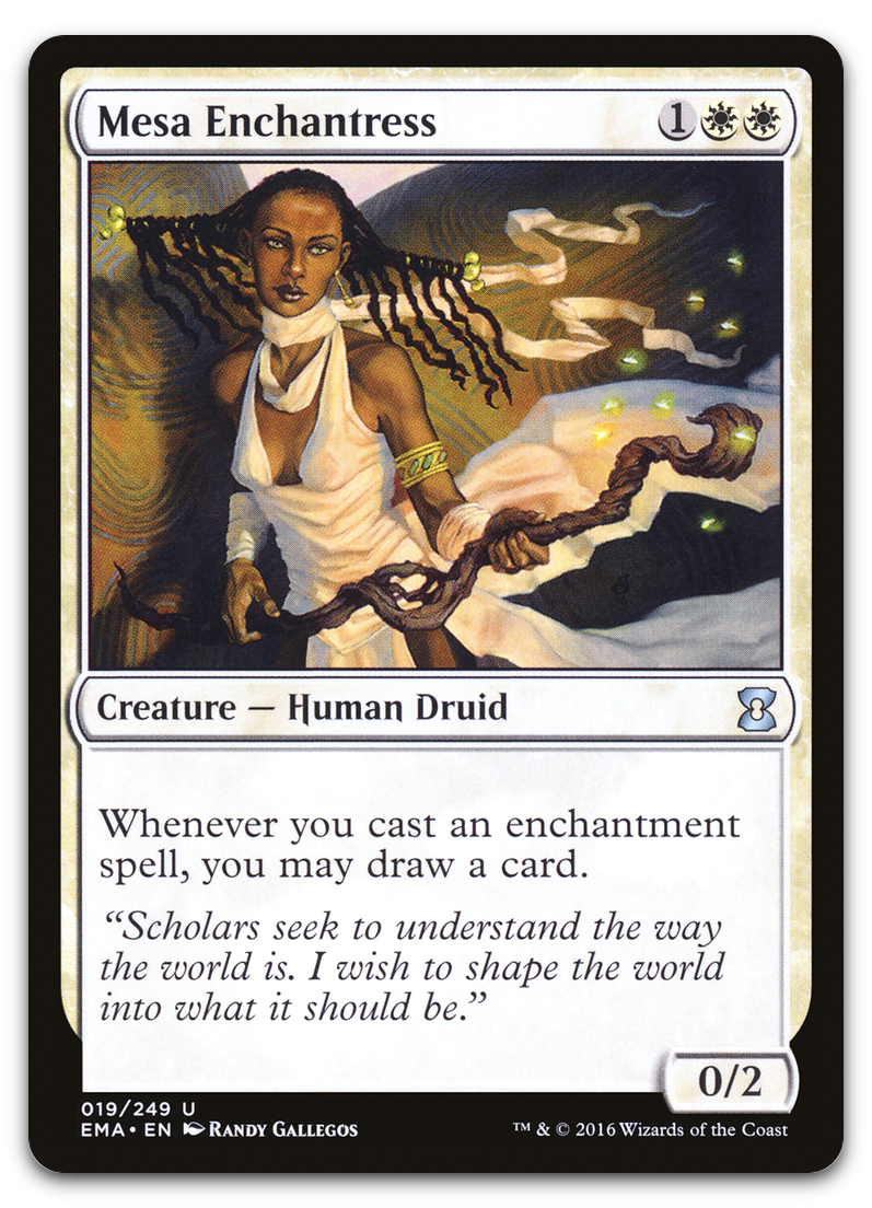 Mesa Enchantress (Eternal Masters)