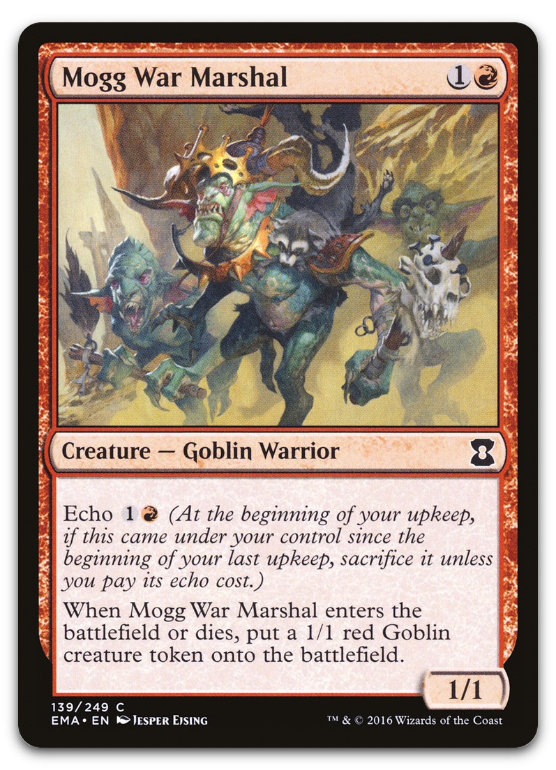 Mogg War Marshal (Eternal Masters)