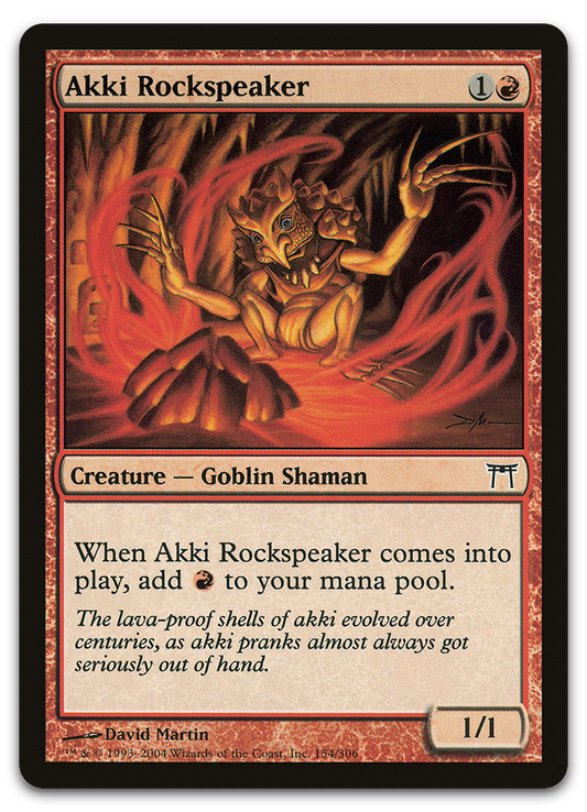 Akki Rockspeaker (Champions of Kamigawa)
