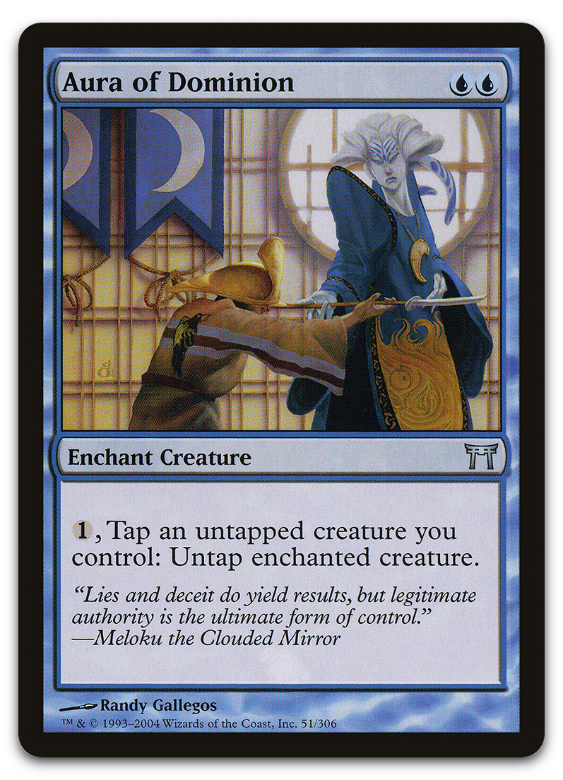 Aura of Dominion (Champions of Kamigawa)