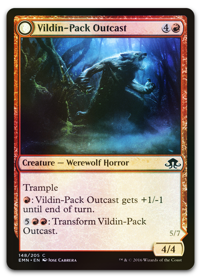 Vildin-Pack Outcast (Eldritch Moon)