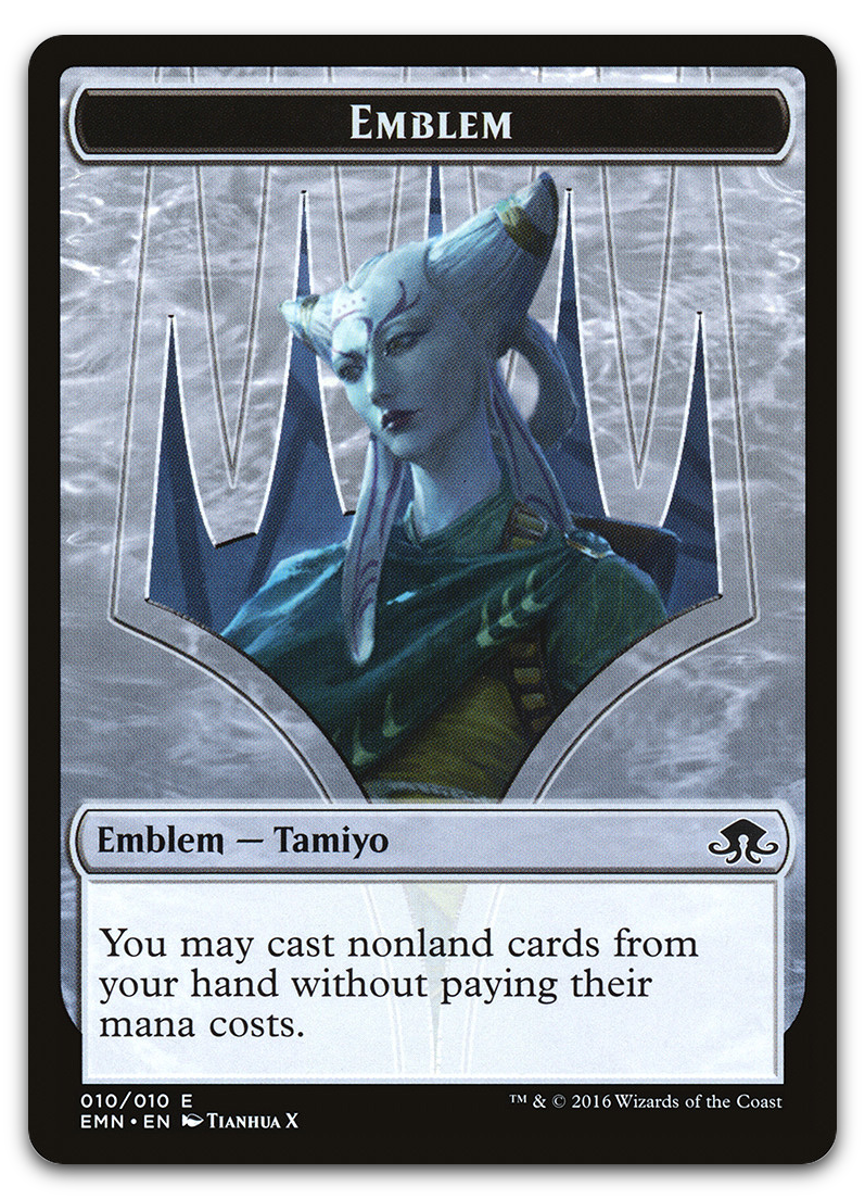 Emblem - Tamiyo, Field Researcher (Eldritch Moon)