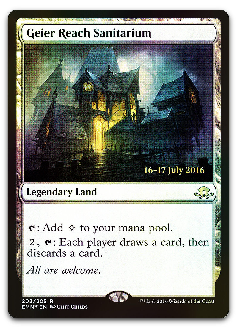 Geier Reach Sanitarium (Prerelease Cards)
